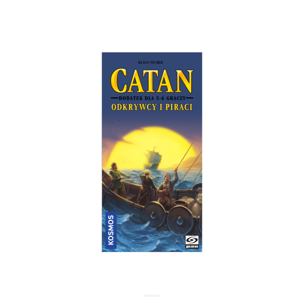 Catan (Osadnicy z Catanu) - Odkrywcy i Piraci - Dodatek dla 5-6 graczy
