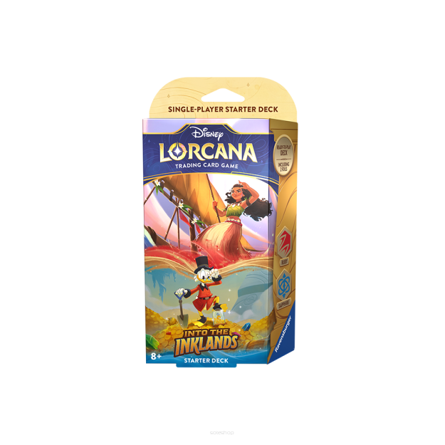 Lorcana - Chapter 3 - Into the Inklands - Starter Deck - Ruby/ Sapphire