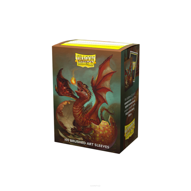 Dragon Shield Brushed Art Sleeves - Sparky