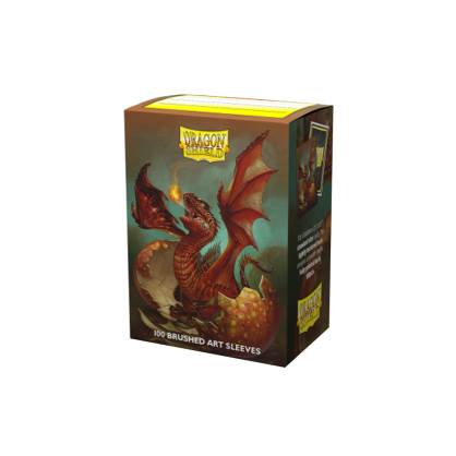 Dragon Shield Brushed Art Sleeves - Sparky