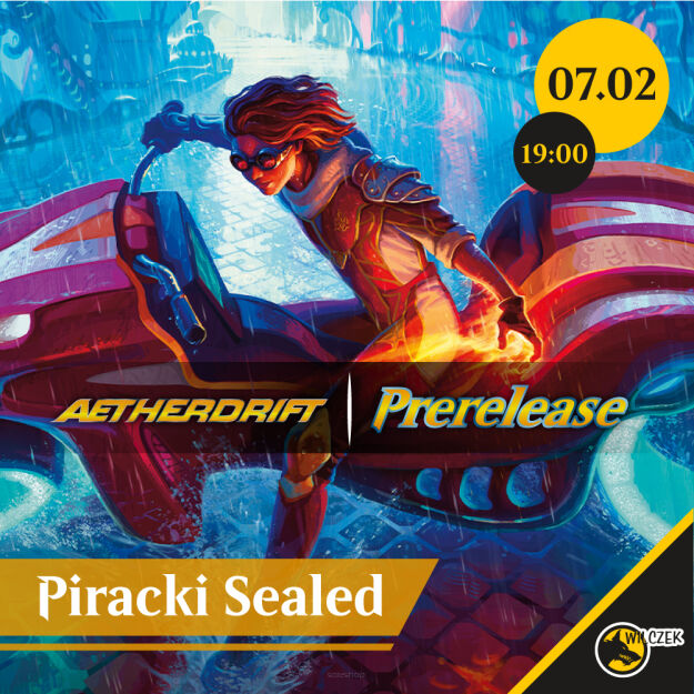 Prerelease - Aether Drift - Sealed - Piracki Piątek