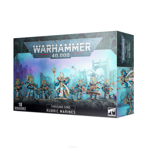 Warhammer 40000 - Thousand Sons Rubric Marines