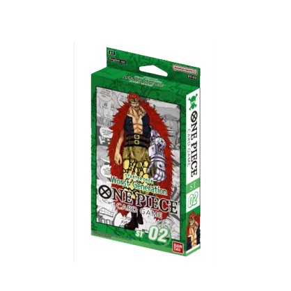 One Piece Card Game - Worst Generation - Starter Deck ST02