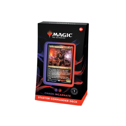 Magic the Gathering: Evergreen - Starter Commadner Deck - Chaos Incarnate