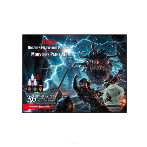 Dungeons & Dragons - Nolzur's Marvelous Pigments - Monsters Paint Set