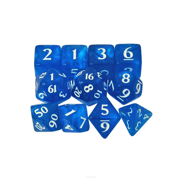 Ultra Pro - Eclipse - 11 Dice Set - Pacific Blue