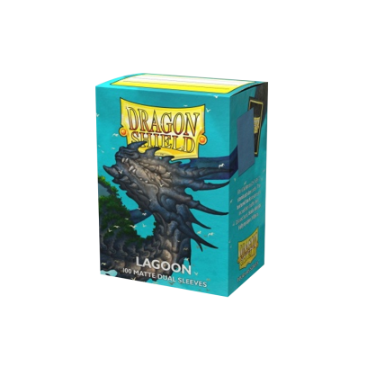 Dragon Shield Sleeves - Dual Matte - Lagoon