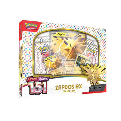 Pokémon - Scarlet and Violet 151 - Zapdos Ex box