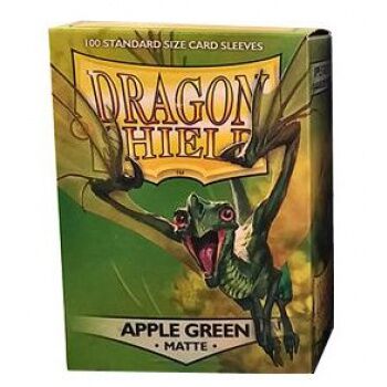 Dragon Shield Standard Sleeves - Matte Apple Green