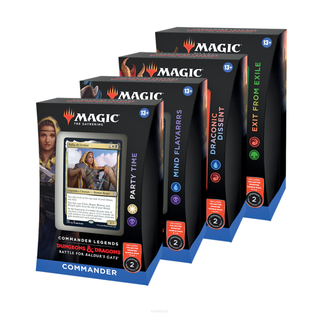 Magic the Gathering: Commander Legends: Battle for Baldur's Gate - Commander Decks - Set