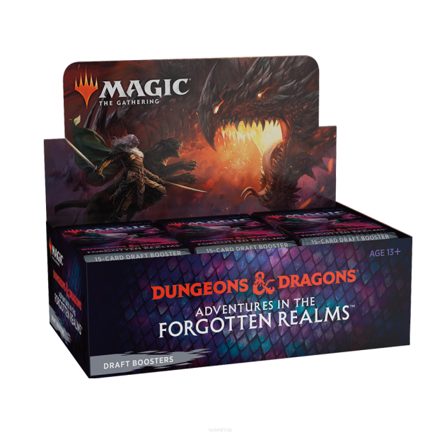Magic the Gathering: Dungeons & Dragons Adventures in the Forgotten Realms - Draft Booster Box