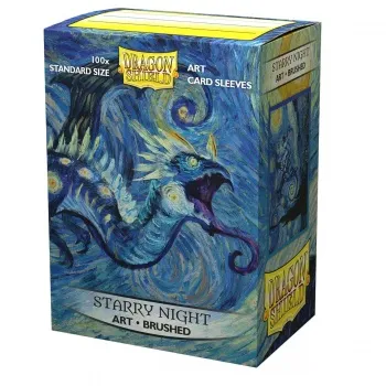 Dragon Shield Brushed Art Sleeves - Starry Night