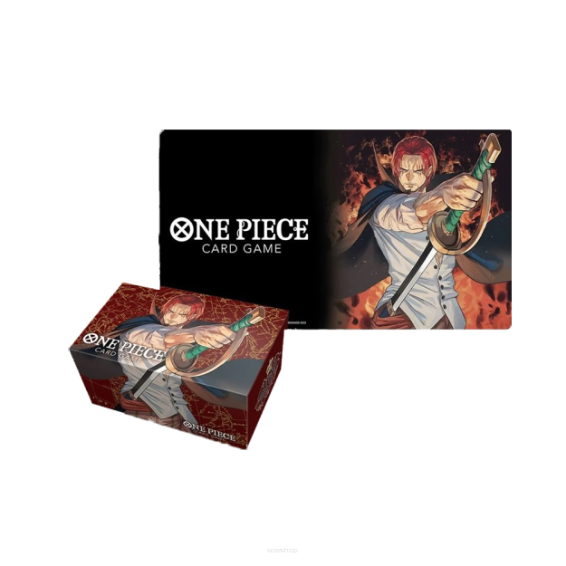 One Piece Card Game - Playmat and Storage Box Set - Shanks