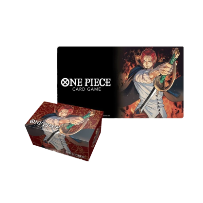 One Piece Card Game - Playmat and Storage Box Set - Shanks