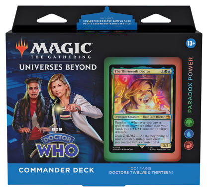 Magic the Gathering - Doctor Who -  Paradox Power Commander Deck