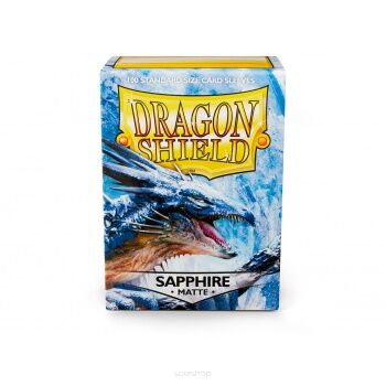 Dragon Shield Matte Sleeves - Sapphire