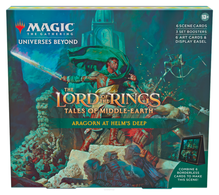 Magic the Gathering: The Lord of the Rings - Tales of Middle-earth - Scene Box - Aragorn at Helm's Deep