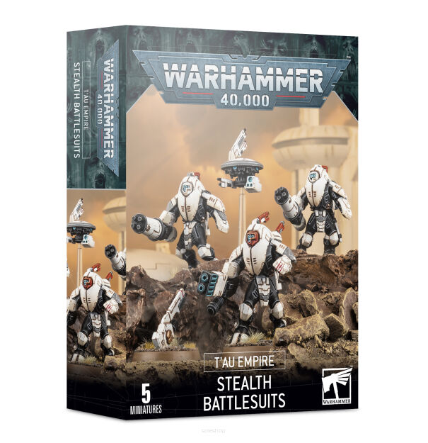 Warhammer 40000 - T'Au Empire Stealth Battlesuits