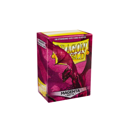 Dragon Shield Sleeves - Matte - Magenta