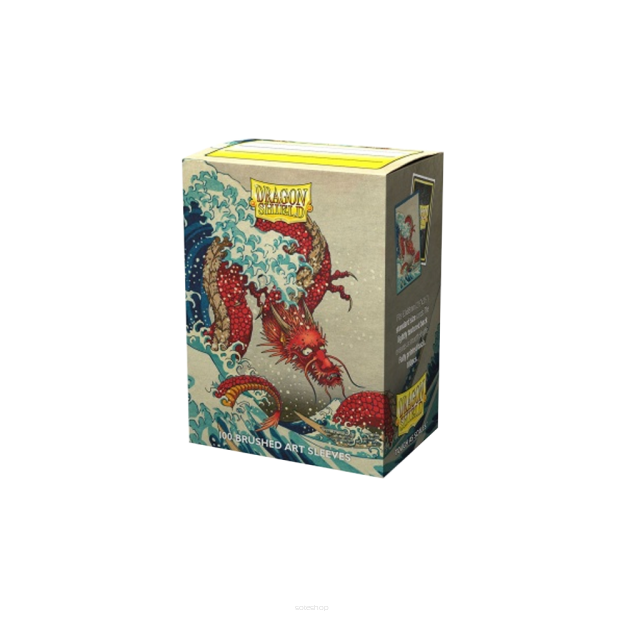 Dragon Shield - Brushed Art Sleeves - The Great Wave