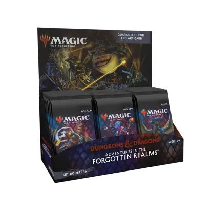 Magic the Gathering: Dungeons & Dragons Adventures in the Forgotten Realms - Set Booster Box