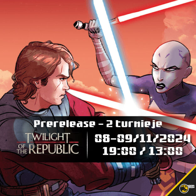 Podwójna wejściówka na prerelease - Star Wars: Unlimited - Twilight of the Republic