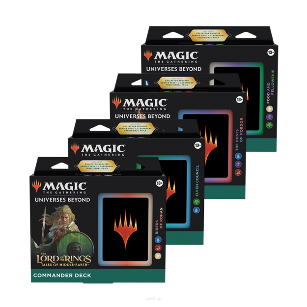 Magic: The Gathering - The Lord of the Rings - Tales of Middle-Earth - Commander Decks - Set