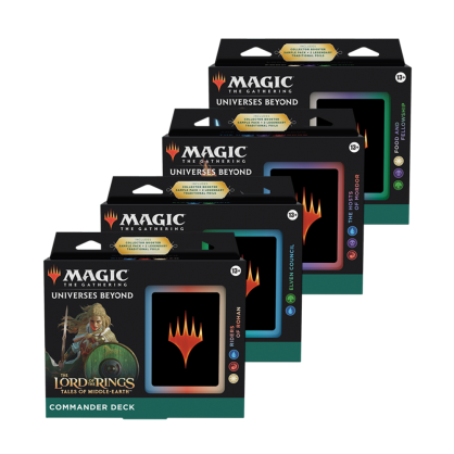 Magic: The Gathering - The Lord of the Rings - Tales of Middle-Earth - Commander Decks - Set