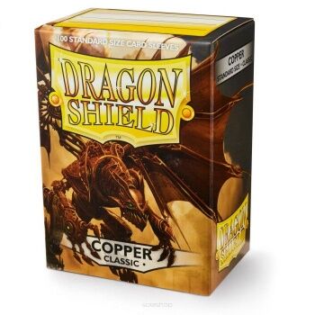 Dragon Shield Standard Sleeves - Copper 'Fiddlestix'