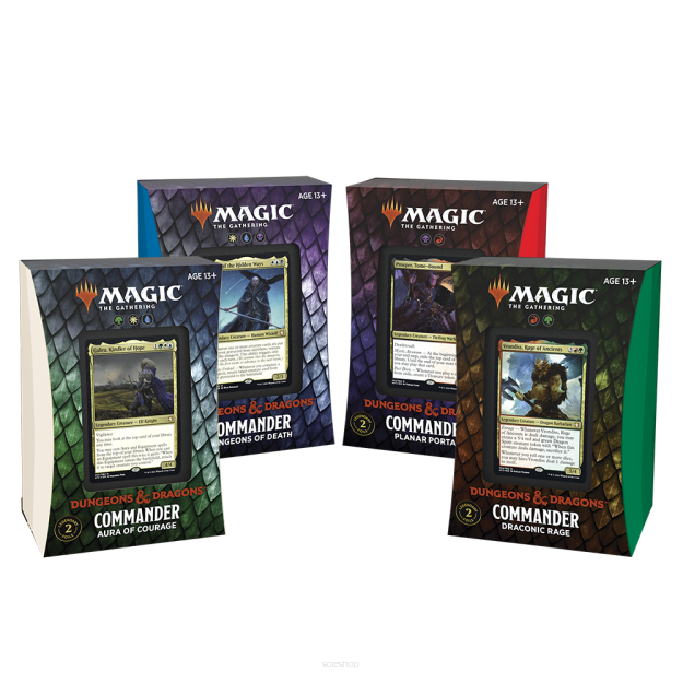 Magic the Gathering: Adventures in the Forgotten Realms - Commander Decks - Set