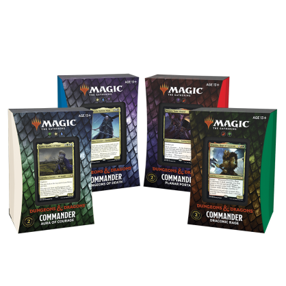 Magic the Gathering: Adventures in the Forgotten Realms - Commander Decks - Set