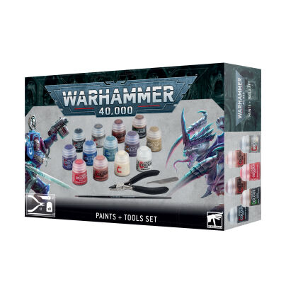 Warhammer 40000 - Paints + Tool Set