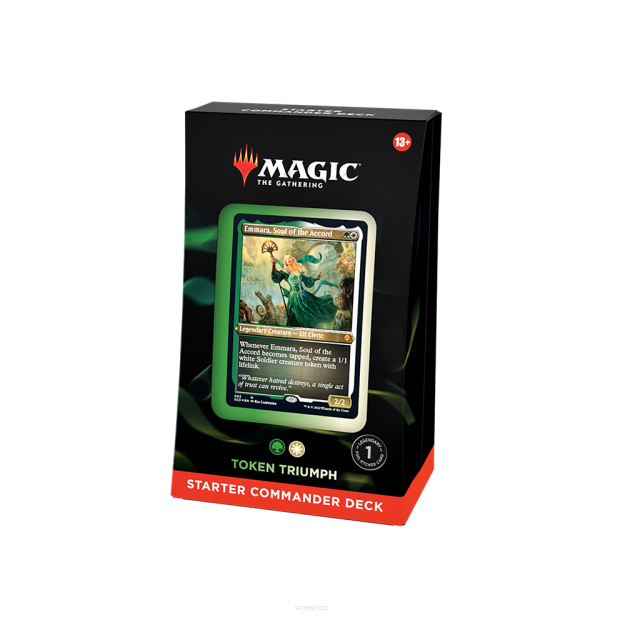 Magic the Gathering: Evergreen - Starter Commadner Deck - Token Triumph