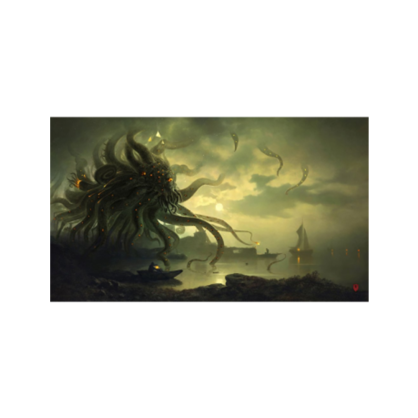 Kraken Wargames - Gaming Mat - TCG - Cthulhu -  Mat - Dark Shoggoth