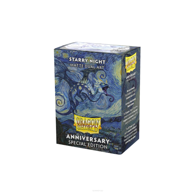 Dragon Shield Dual Matte Metalic Art Sleeves - Starry Night