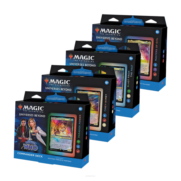 Magic the Gathering - Doctor Who - Commander Deck Set