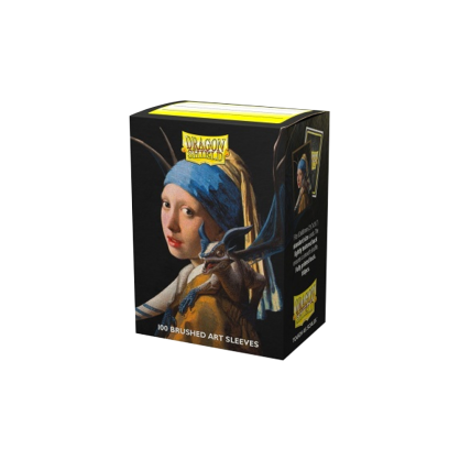 Dragon Shield Brushed Art Sleeves - Girl with a Pearl Earring