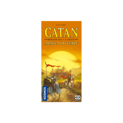 Catan (Osadnicy z Catanu) - Miasta i Rycerze - Dodatek dla 5-6 graczy