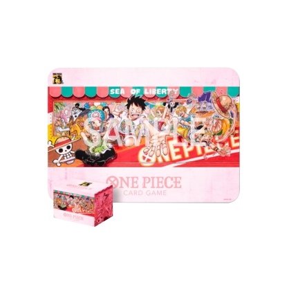 One Piece Card Game - Playmat and Card Case Set - 25th Edition