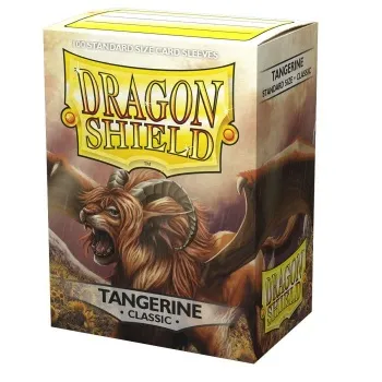 Dragon Shield Classic Sleeves - Tangerine 'Dyrkottr of the Nekotora'