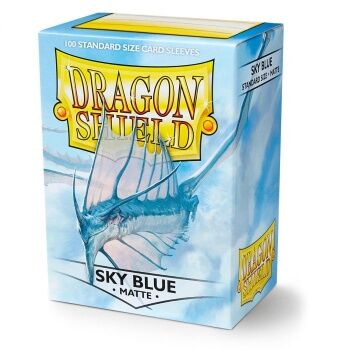 Dragon Shield Standard Sleeves - Matte Sky Blue