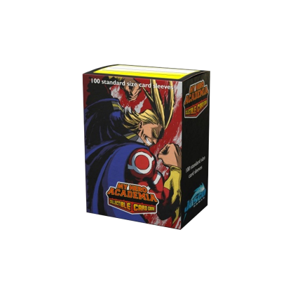 Dragon Shield Matte Art Sleeves - My Hero Academia - All Might Flex