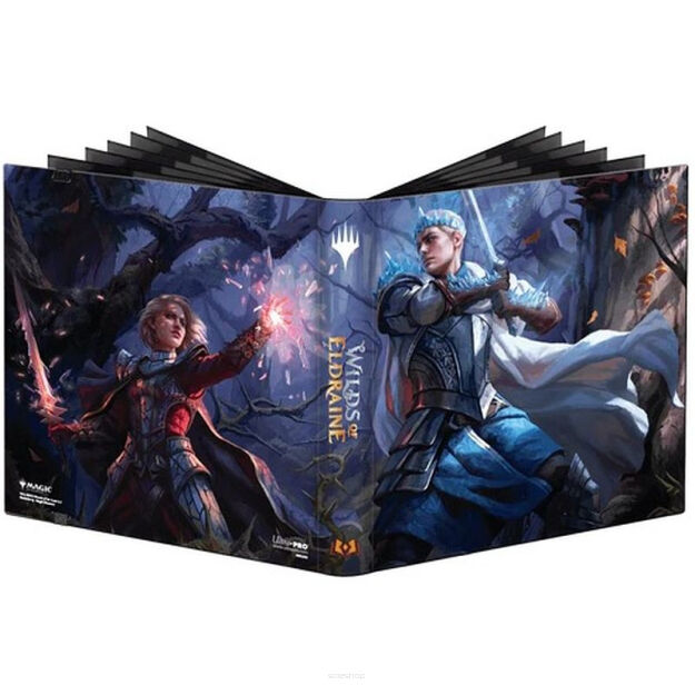 Klaser Ultra PRO 12 Pocket Binder - Wilds of Eldraine pojemność 480 Kart