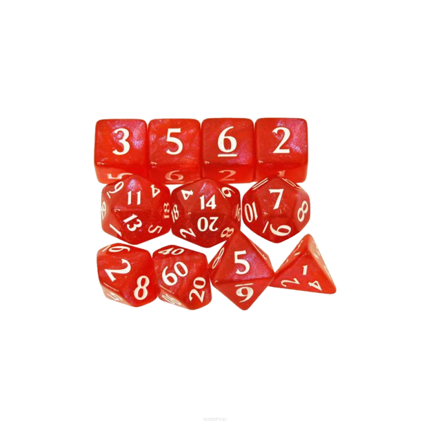 Ultra Pro - Eclipse - 11 Dice Set - Apple Red