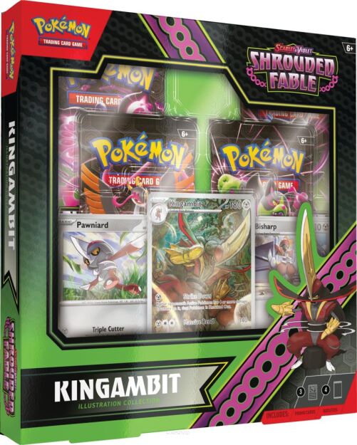 Pokémon TCG: Scarlet & Violet - Shrouded Fable - Kingambit - Illustration Rare Collection