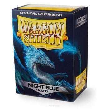 Dragon Shield Standard Matte Sleeves - Night Blue