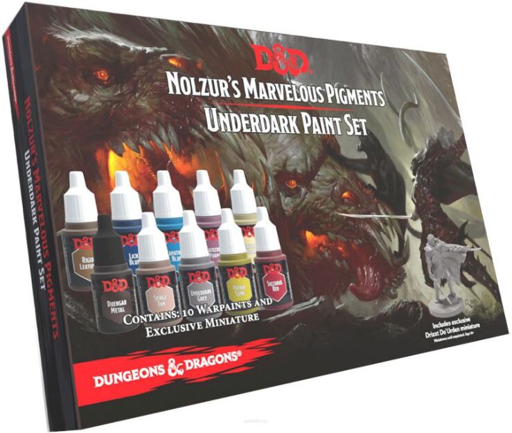 Dungeons & Dragons - Nolzur's Marvelous Pigments - Underdark Paint Set