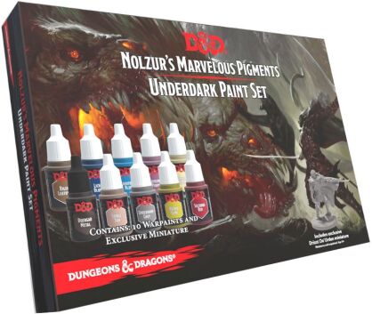 Dungeons & Dragons - Nolzur's Marvelous Pigments - Underdark Paint Set