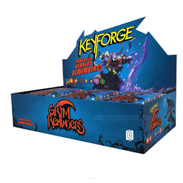 KeyForge - Grim Reminders Deck Display (12 deck)