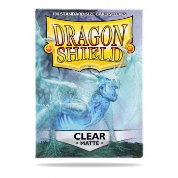 Dragon Shield Standard Sleeves - Matte Clear